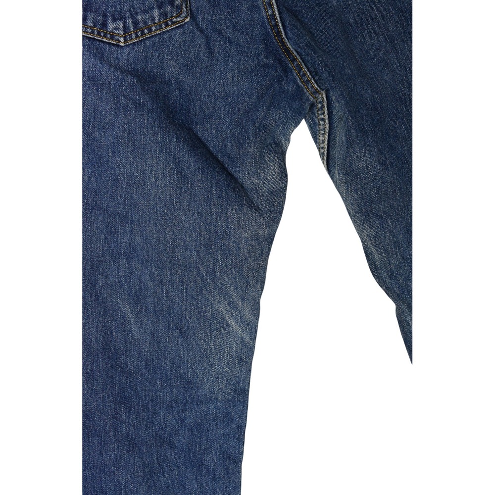 90s Vintage Levis 550 Relaxed Tapered Jeans Womens 14 Dark Stone Wash Denim - Picture 5 of 9